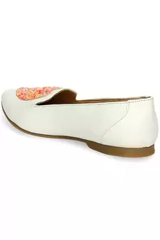 white solid rubber sandals