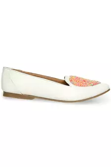 white solid rubber sandals