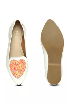 white solid rubber sandals