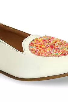 white solid rubber sandals