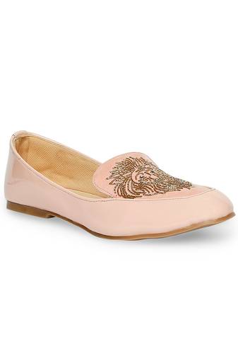 pink solid rubber sandals