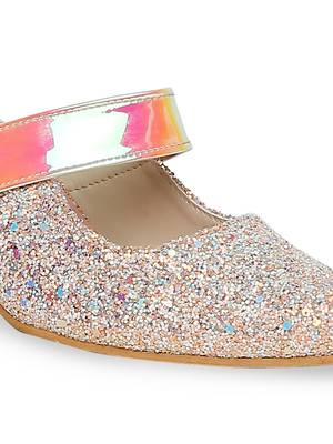 pink solid rubber sandals 5