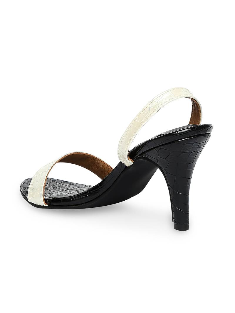 black solid rubber sandals