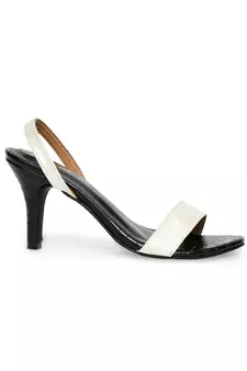 black solid rubber sandals