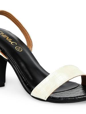 black solid rubber sandals 5