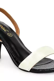black solid rubber sandals