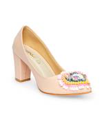 brown solid rubber sandals