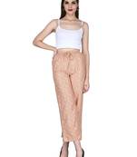 Pink Rayon Printed Palazzo