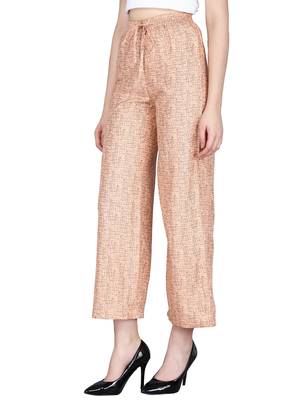 Pink Rayon Printed Palazzo 3