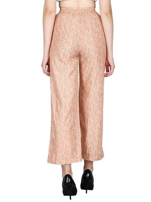 Pink Rayon Printed Palazzo 4