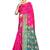 Women   s pink Pure Banarasi silk Designer Saree with Wovan Design