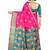 Women   s pink Pure Banarasi silk Designer Saree with Wovan Design