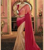 Multicolor Party Wear Designer Embroidery Saree