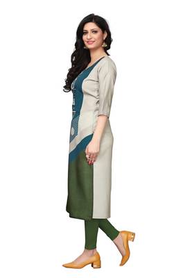 Multicolor printed crepe ethnic-kurtis 3