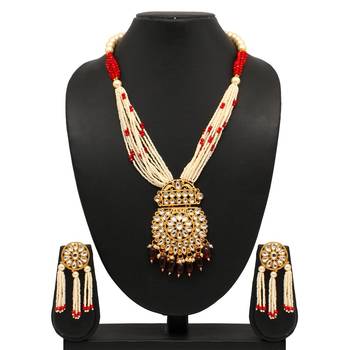 Maroon necklace-sets 1