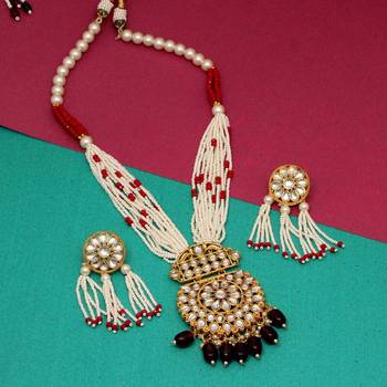 Maroon necklace-sets 2