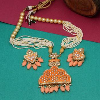 Orange necklace-sets 2
