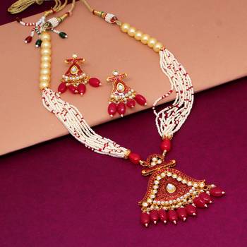 Maroon necklace-sets 2