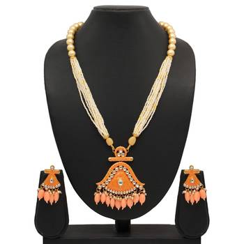 Orange necklace-sets 1