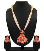 Pink necklace-sets