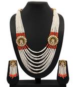 Red necklace-sets