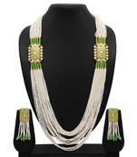 Green necklace-sets