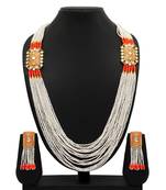 Red necklace-sets