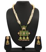 Green necklace-sets