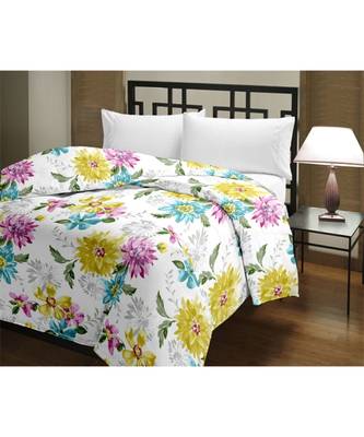 Colorful Sunfower Single Bed Reversible AC Blanket 1