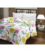Colorful Sunfower Single Bed Reversible AC Blanket