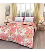 floral print Printed Single Bed Reversible AC Blanket