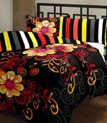 Multicolor floral print Printed Single Bed Reversible AC Blanket