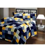 Multicolor geometric print Printed Single Bed Reversible AC Blanket