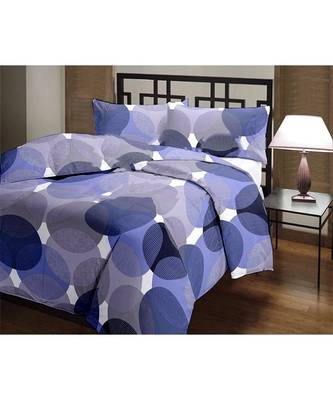 Multicolor geometric print Printed Single Bed Reversible AC Blanket 1