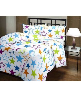 Star Printed Single Bed Reversible AC Blanket Dohar 1
