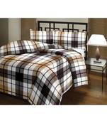 geometric print Design Printed Single Bed Reversible AC Blanket Dohar