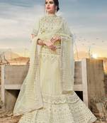 Heavy Embroidered Work Unstitched Lehenga Choli With Blouse