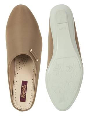 brown synthetic bellies-shoes 1