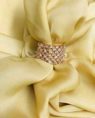 Gold cubic zirconia rings 1