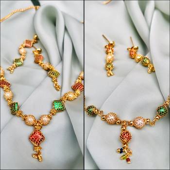 Gold necklaces 1