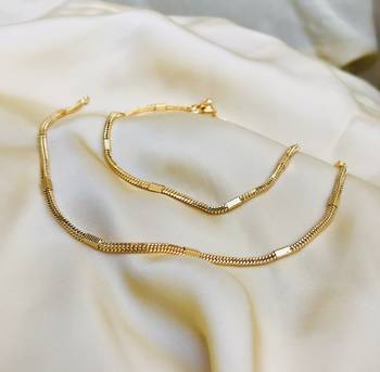 Gold Anklets 1