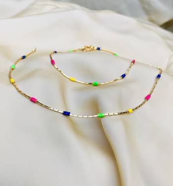Gold anklets 1