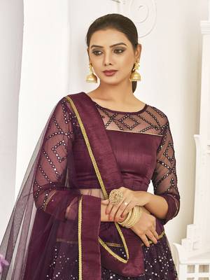 Heavy Embroidered Work Unstitched Lehenga Choli With Blouse 3