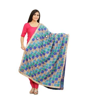 multicolor Phulkari Bagh Dupatta 1