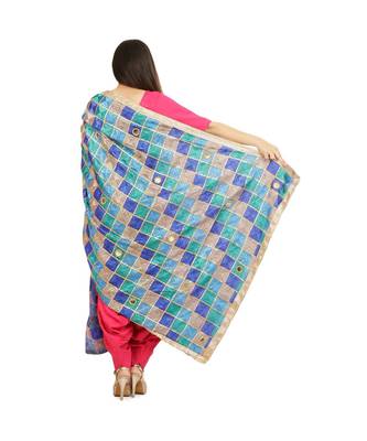 multicolor Phulkari Bagh Dupatta 2
