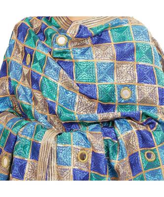 multicolor Phulkari Bagh Dupatta 4