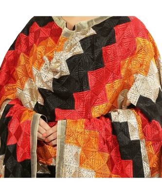 multicolor Phulkari Bagh Dupatta 2