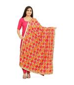 multicolor Phulkari Bagh Dupatta