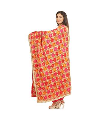 multicolor Phulkari Bagh Dupatta 2