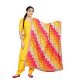 multicolor Phulkari Bagh Dupatta